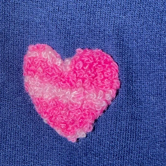 NWT Lilly Pulitzer Rami Long Sleeve Shirt– Navy Wild Heart Chenille Large💗 - Picture 7 of 13